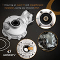 Rear Differential & Axle Wheel Hub Kit for Honda TRX300FW (1988–2000)