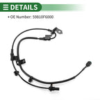 ABS Wheel Speed Sensor No. 59810F6000 for Kia Cadenza (2017–2020)