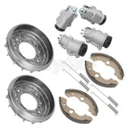 Front Brake Wheel Cylinders & Drums Kit for Honda TRX300FW (1988–2000)