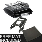 Trunk Pad Mount Rack for Harley Touring Street Road Glide (2009–2013)