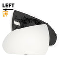 Heated Left Side White Mirror Glass for Hyundai Elantra (2015–2018)