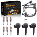 Ignition Coils & Spark Plug Wires Set for Toyota 4Runner 1996–2002