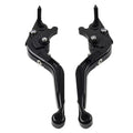 Black Extendable Brake Clutch Levers for Honda CB1100 CB1300 (2013-2023)