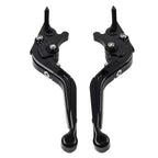 Black Extendable Brake Clutch Levers for Honda CB1100 CB1300 (2013-2023)