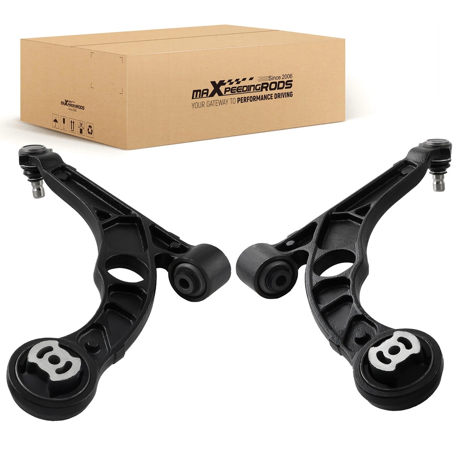 Front Lower Control Arm Set for Dodge Dart (2013–2016) Chrysler 200 (2015–2017) LH & RH