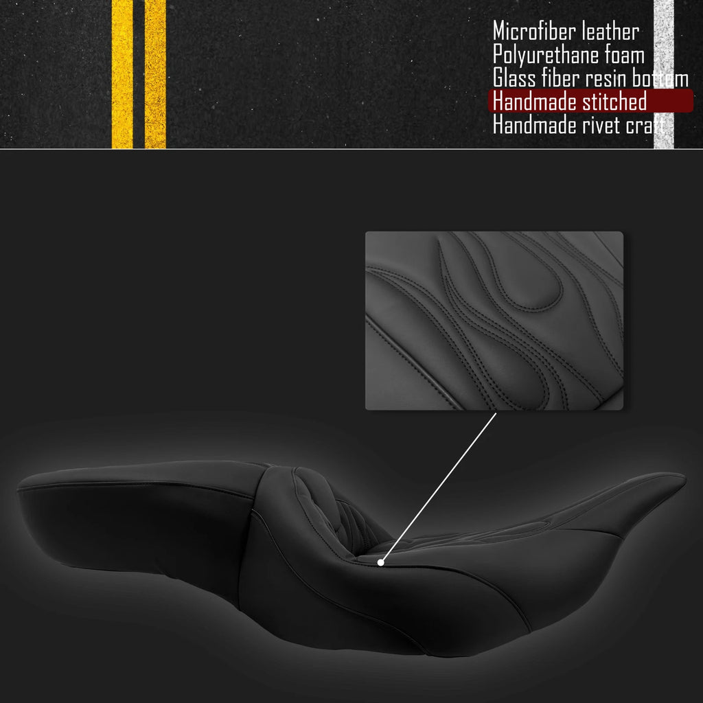 One Piece Vinyl Seat for Harley Touring FLHT/FLTR (1997–2007)