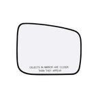 Heated Right Rear View Mirror Glass for 2008-2015 Nissan Rogue (2008-2015)