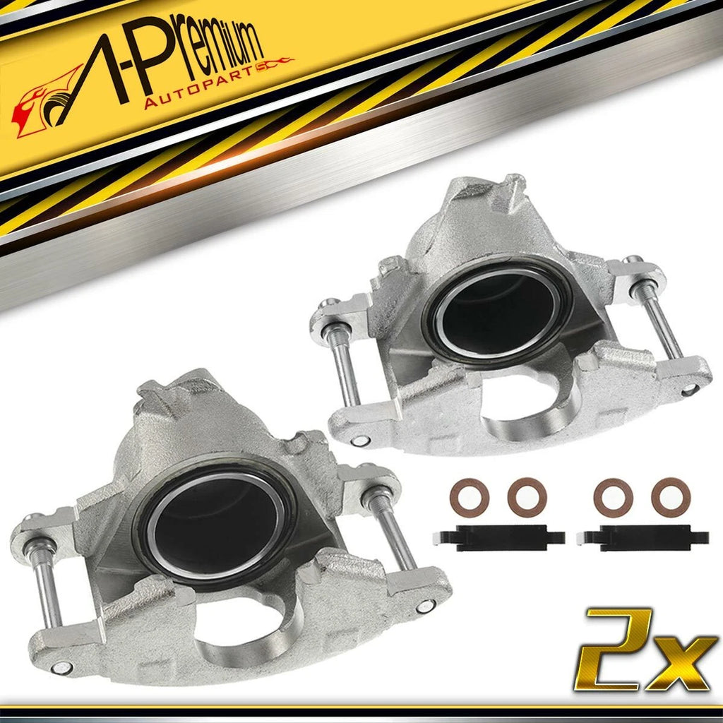 Pair Front Disc Brake Calipers for Chevrolet Malibu Camaro (2016–2023)