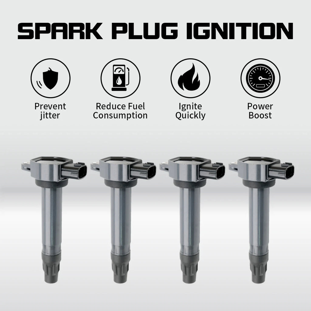 Set of 4 Ignition Coils UF589 for Mitsubishi Lancer Outlander (2005–2016)