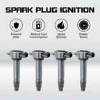 Set of 4 Ignition Coils UF589 for Mitsubishi Lancer Outlander (2005–2016)