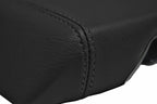 Leather Center Console Lid Armrest Cover for Kia Sedona (2015–2020) Black