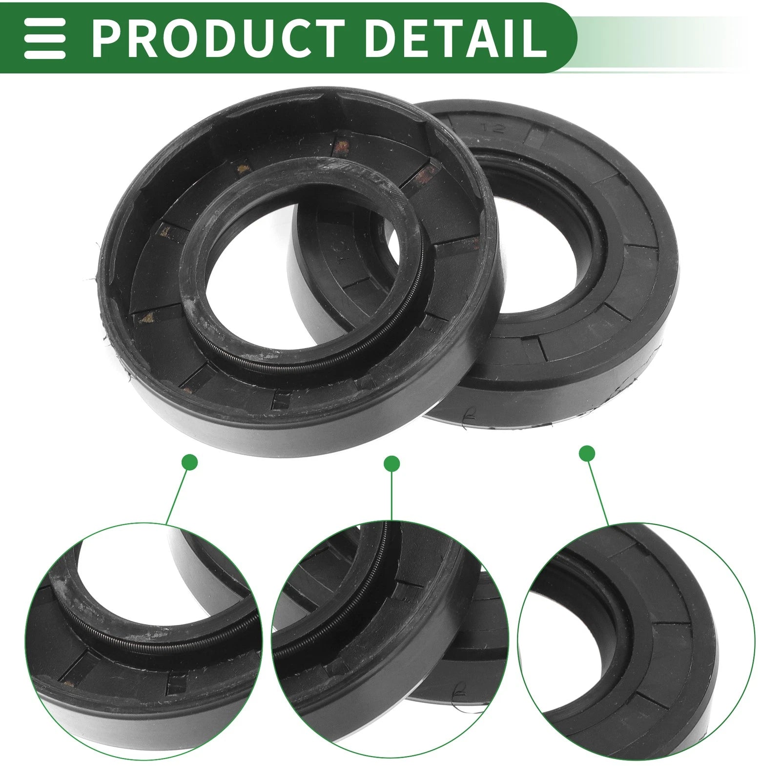 Set of 5 Oil Seal Rotary Shaft Seal NBR Rubber 32x60x12mm