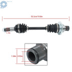 Rear Right CV Axle Drive Shaft for Yamaha Grizzly 660 (2003–2008) 5KM-2530V-12-00