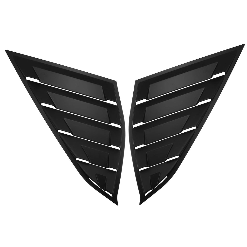 1 Pair Rear Side Window Louvers Air Vent Cover for Honda Accord (2018–2022) 726215265392