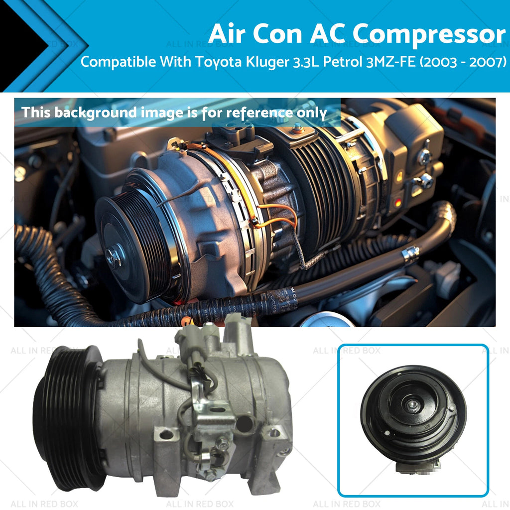 AC Compressor for Toyota Kluger 3.3L Petrol 3MZ-FE (2003–2007)