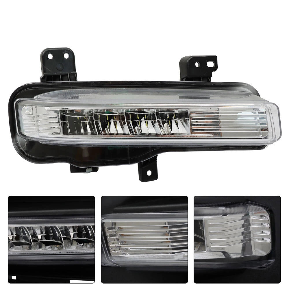LED Fog Light Lamp Assembly Trim Cover for Ford Explorer (2020–2021)
