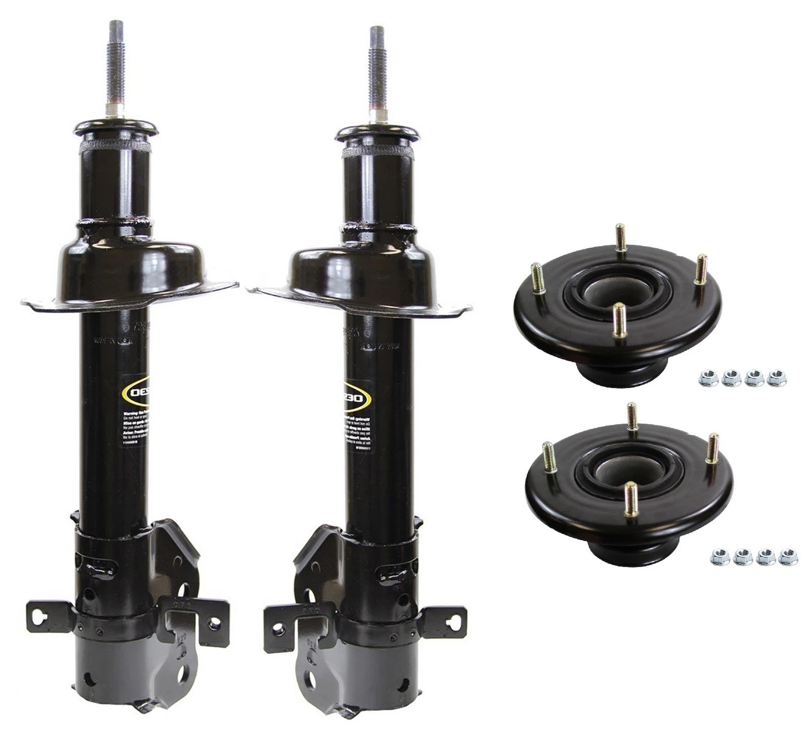 Monroe OESpectrum Front Struts & Mounts Kit for Ford Edge Lincoln MKX (2010)