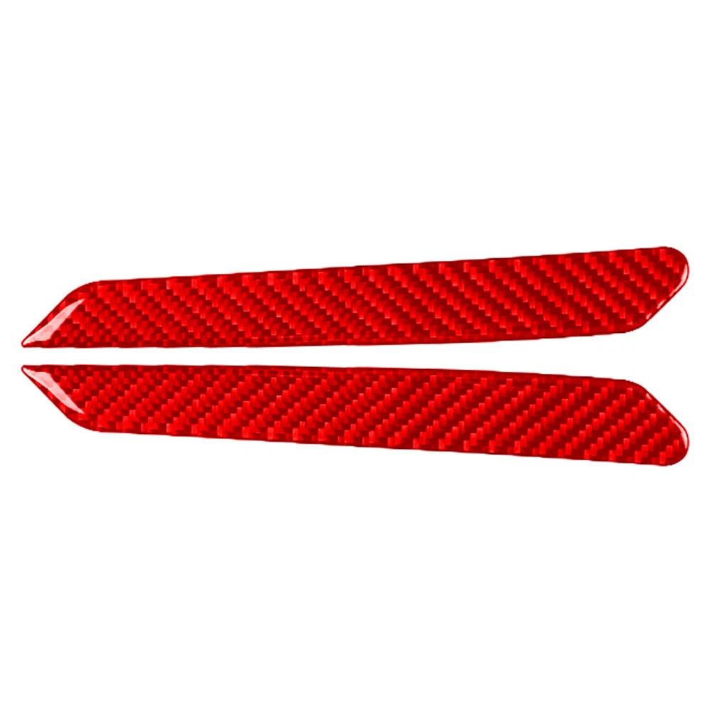 Set of 2 Rear Door Handle Cover Trim for Volkswagen Passat B5 (2001–2005) Red