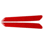 Set of 2 Rear Door Handle Cover Trim for Volkswagen Passat B5 (2001–2005) Red