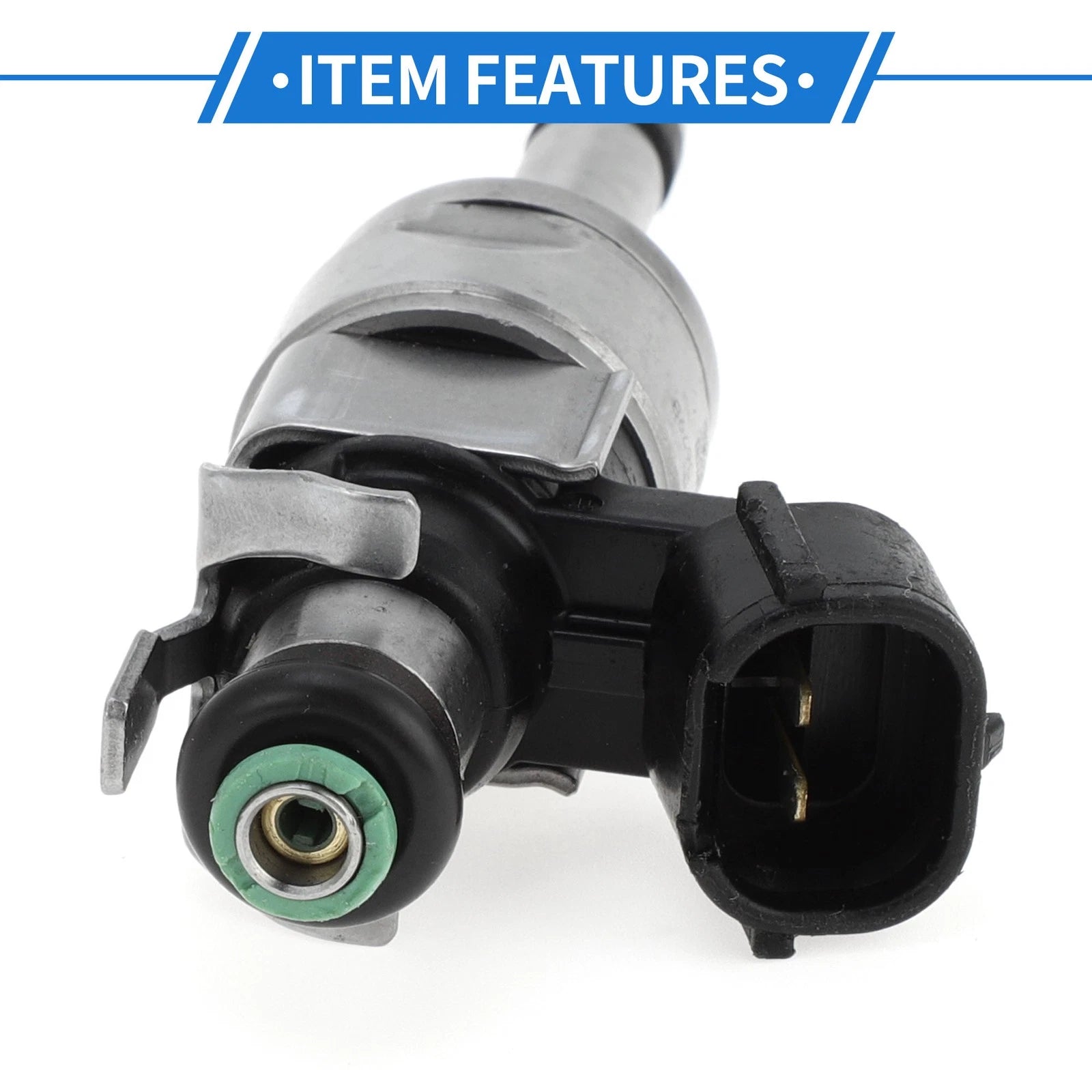 Fuel Injector No. 16600-9BT0B for Nissan Frontier (2020–2024) 1 Pc Black