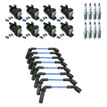 Set of 8 Ignition Coil Wires & Platinum Spark Plugs for Express Savana 1500 (1996–2023)