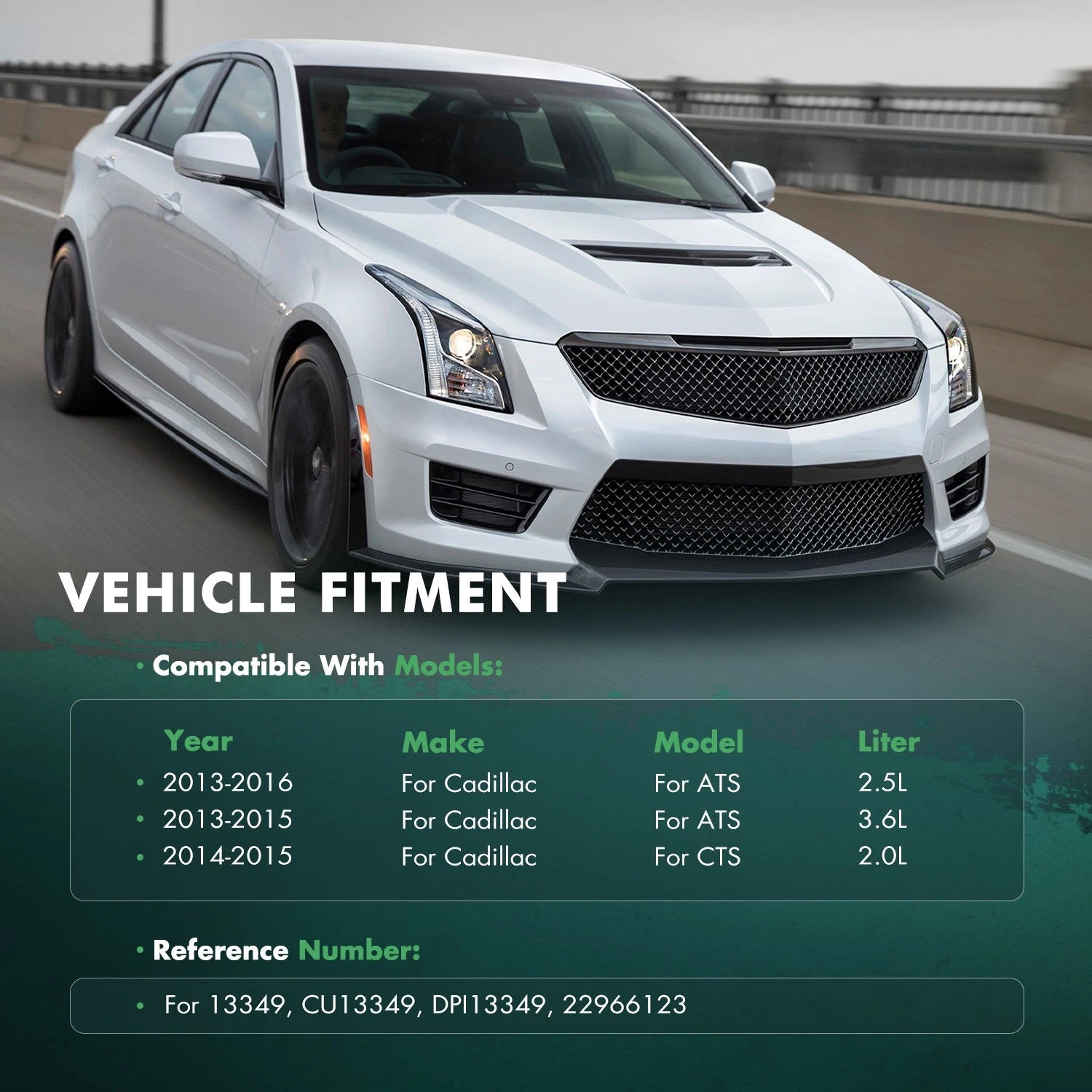 Radiator for Cadillac ATS CTS (2013–2016)