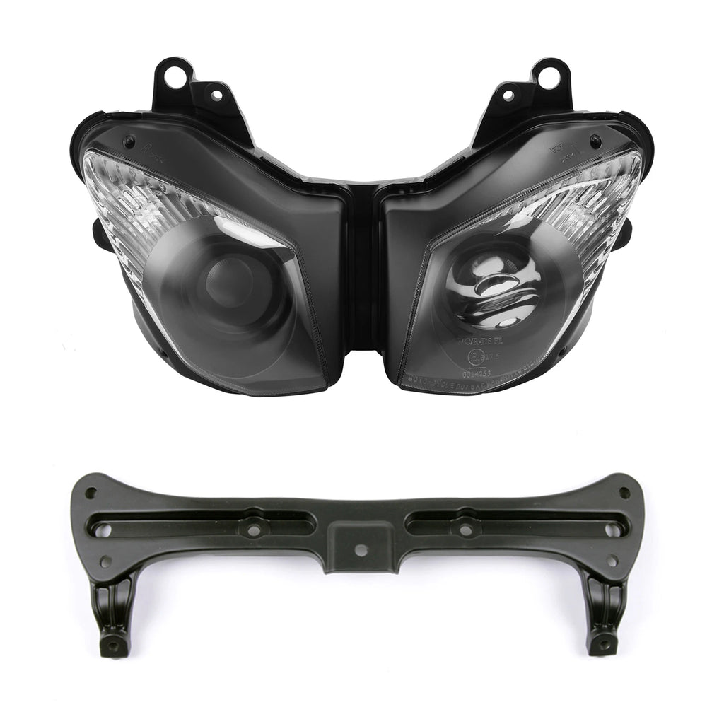 Headlight Assembly & Fairing Stay Bracket for Kawasaki Ninja ZX10R (2008–2010)
