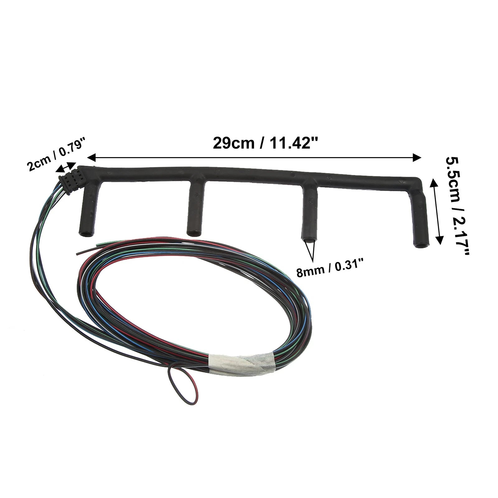 Glow Plug Wiring Harness Set of 2 038971782C for Volkswagen Jetta (2002–2010)