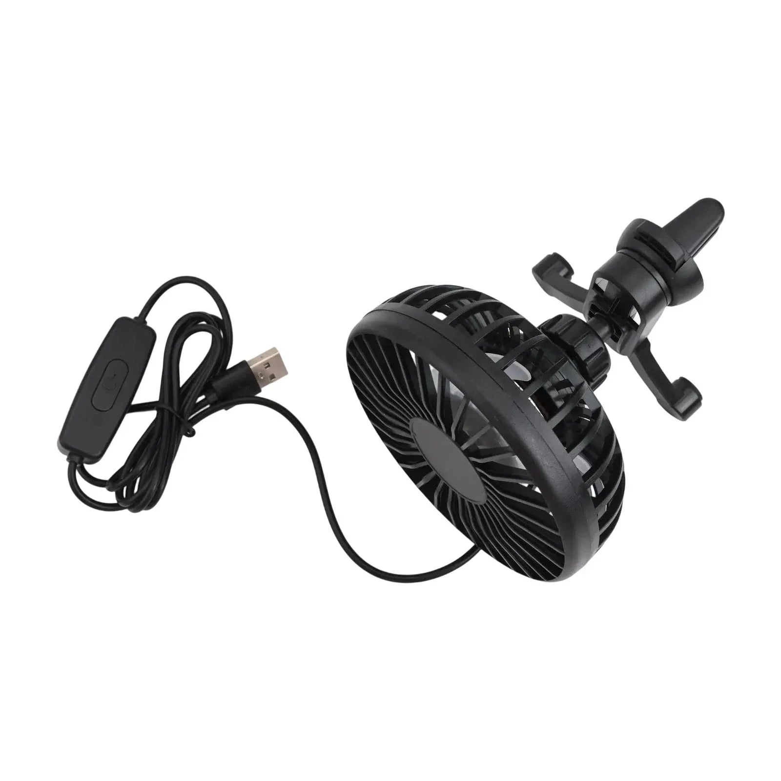 USB Interface for Car Fan Low Noise 3-Speed