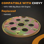 Flexplate 168 Teeth w/Bolts for Chevy 454 (1970–1990) - 1845400 Chromoly Steel