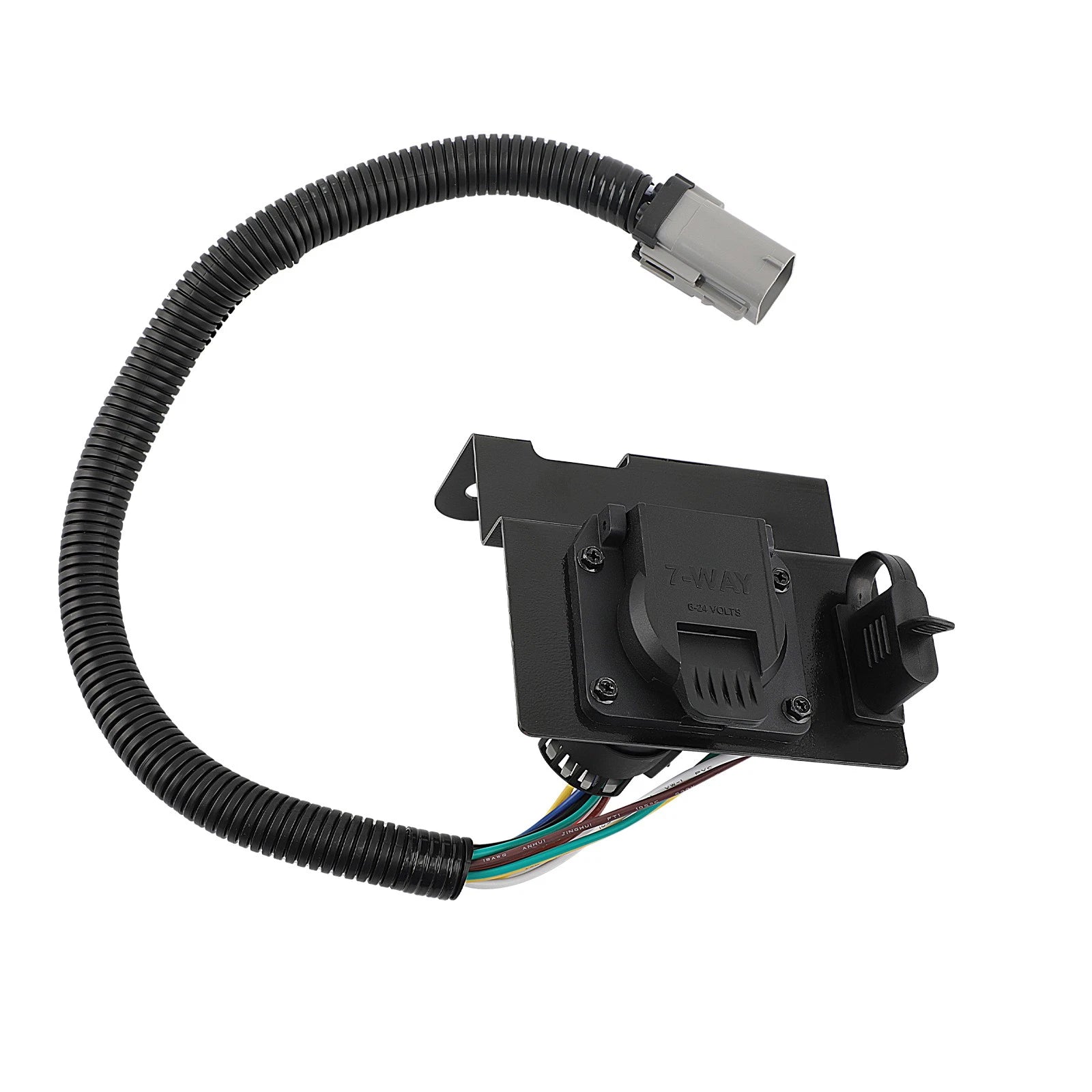 4 & 7 Pin Trailer Plug Wiring Harness for Ford Super Duty (1999–2001) D492-576-CA-JD