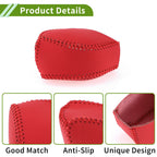 Car Gear Shift Knob Cover for Lexus RX350 2023-2024 Red Faux Leather