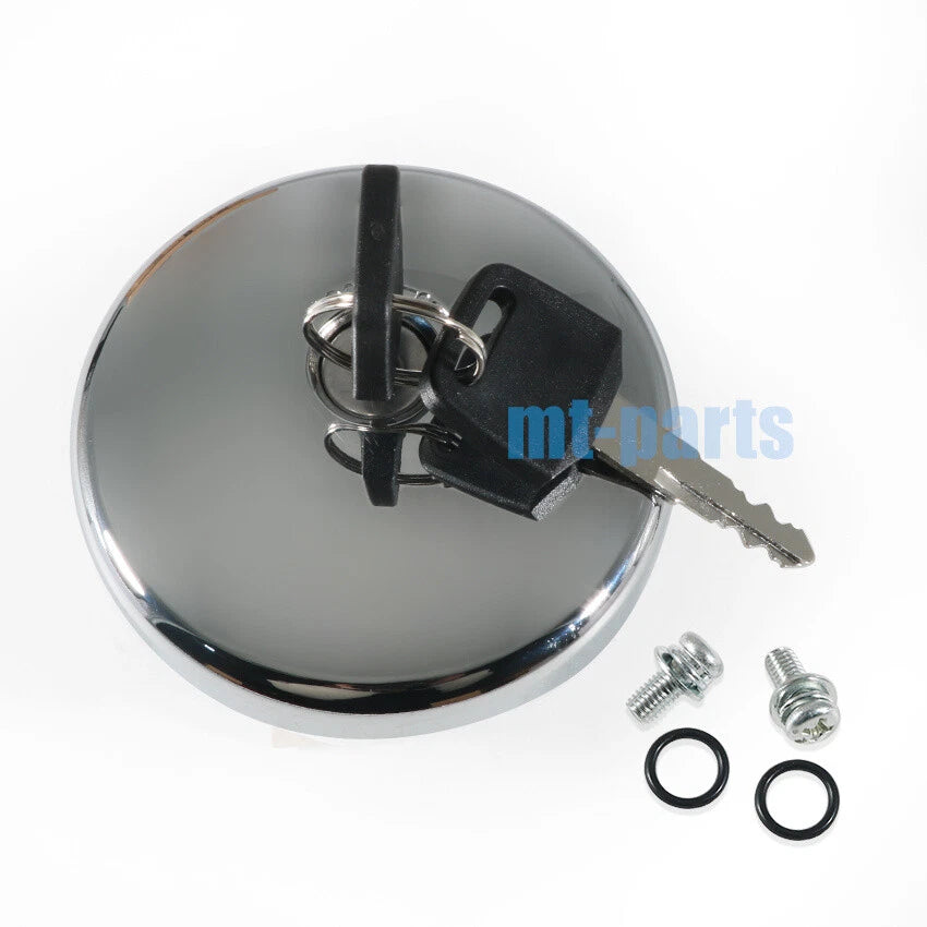 Fuel Gas Tank Cap Cover Keys for Kawasaki Vulcan 500 (2001–2009) 51049-1121