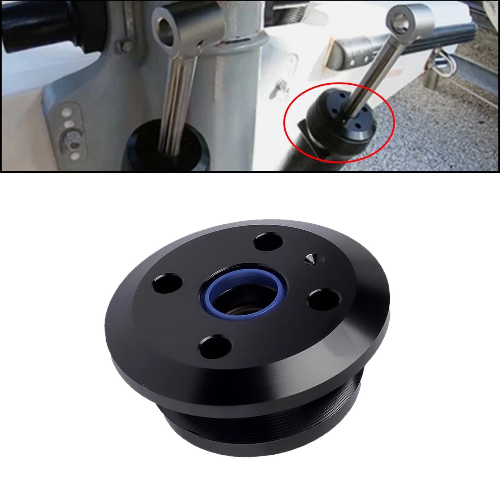 Trim Rod Cap Seal for Mercury Outboard Verado (200–450 HP)