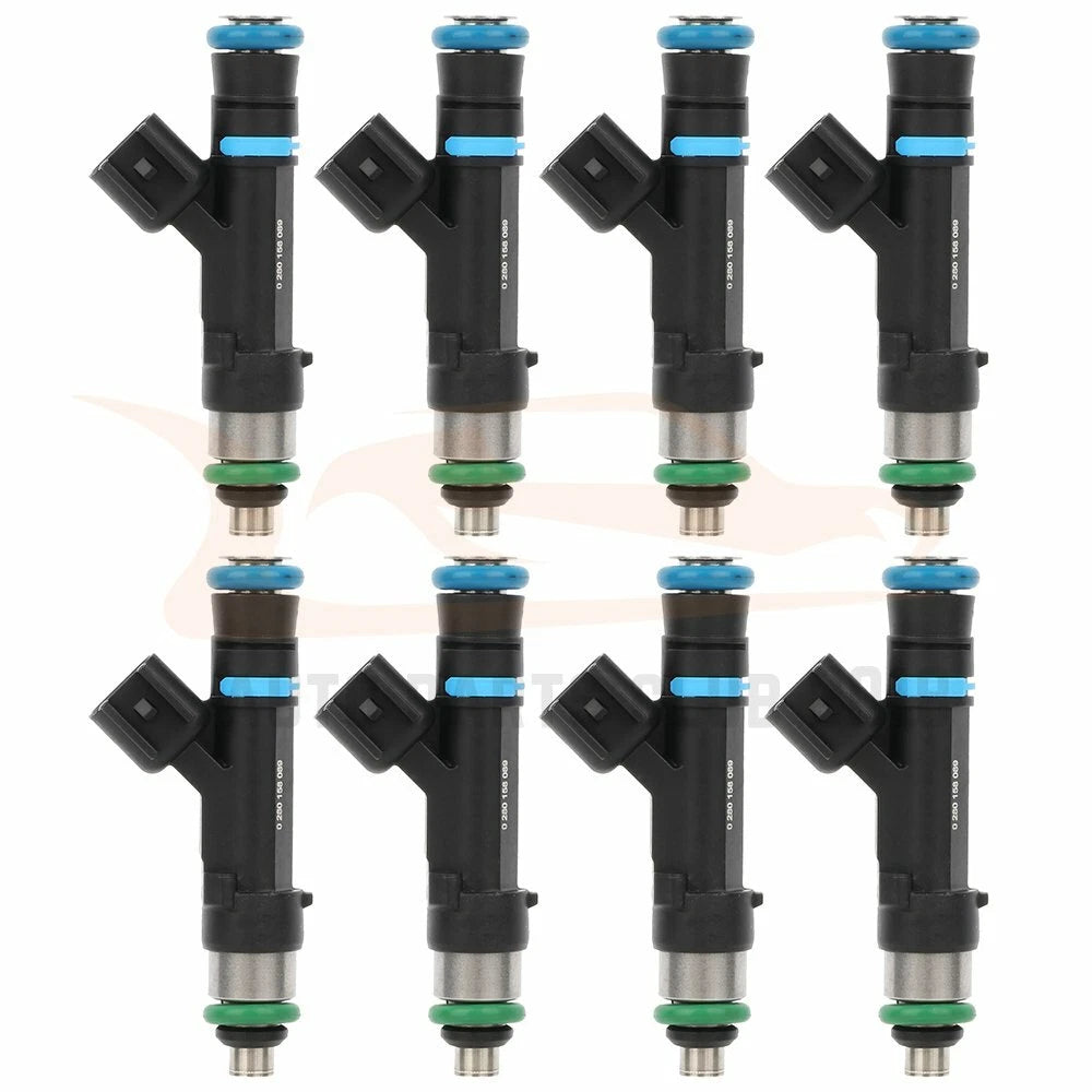 Set of 8 Fuel Injectors for Ford Crown Victoria Mercury Grand Marquis (2006–2011)