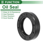 Set of 5 Oil Seal Rotary Shaft Seal NBR Rubber 30x47x10mm for Various Models