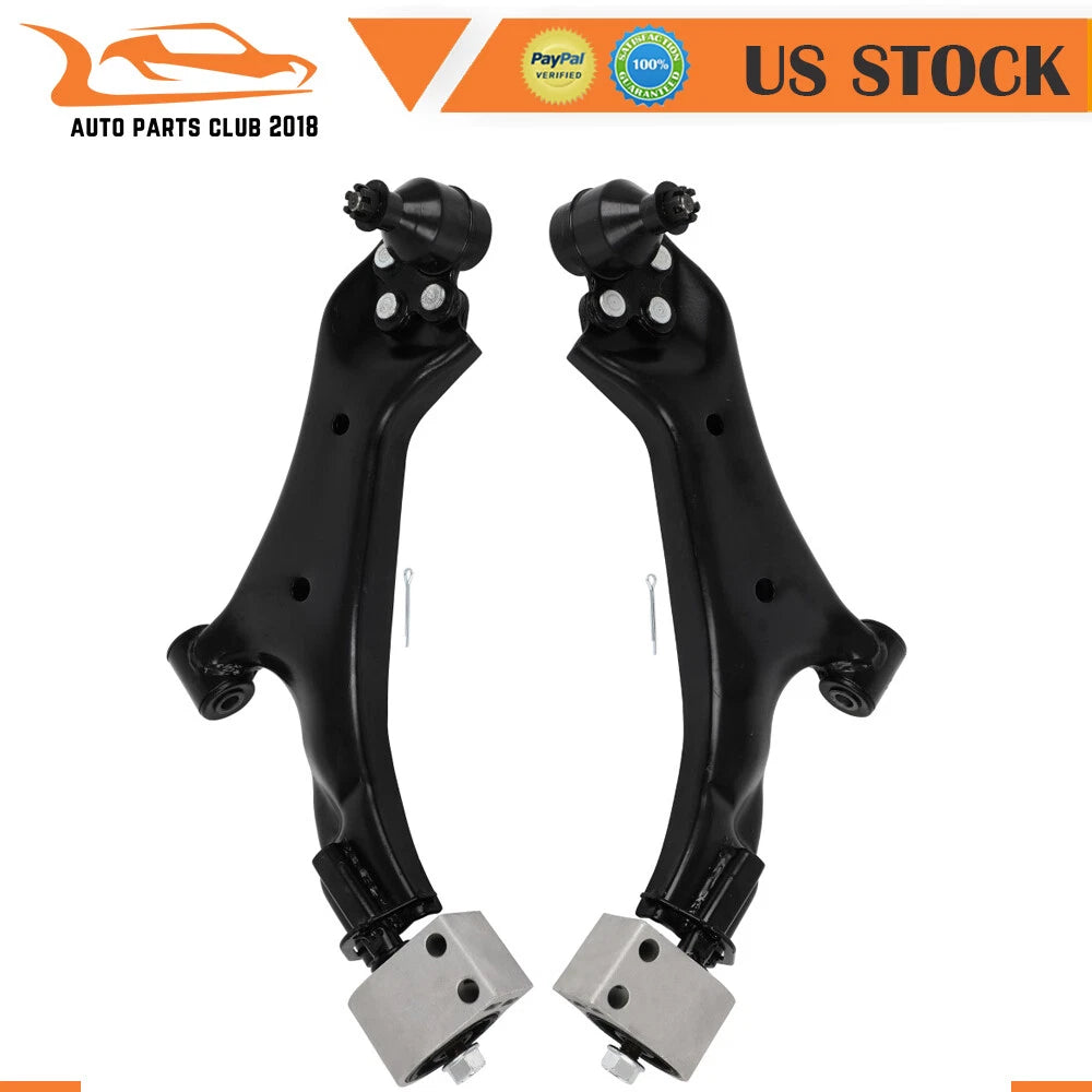 2X Front Lower Control Arms with Ball Joints for Chevrolet Equinox (2010–2017)