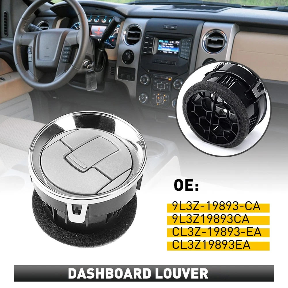 Set of 2 Dashboard Louvers for Ford F-150 (2009–2014) 9L3Z-19893-CA