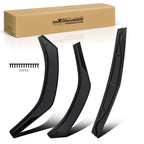 Front Bumper Lip Kit for Hyundai Sonata (2020–2023) M Style Gloss Black