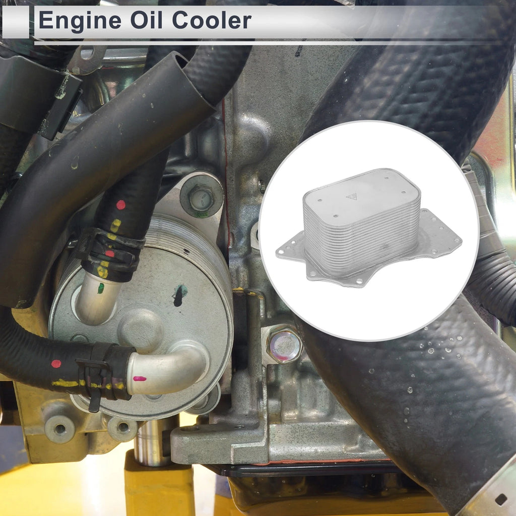 Engine Oil Cooler Set for Audi Q7 (2008–2011) No. 059117021K
