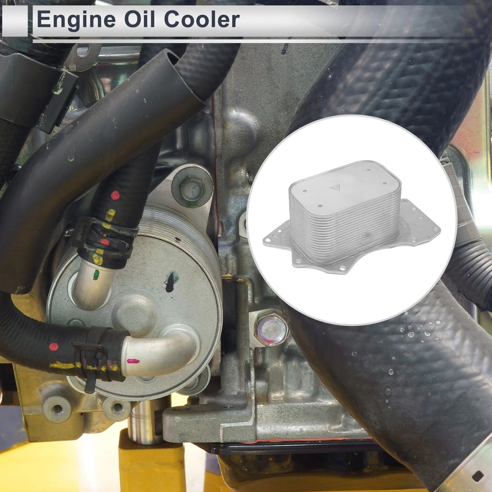 Engine Oil Cooler Set for Audi Q7 (2008–2011) No. 059117021K