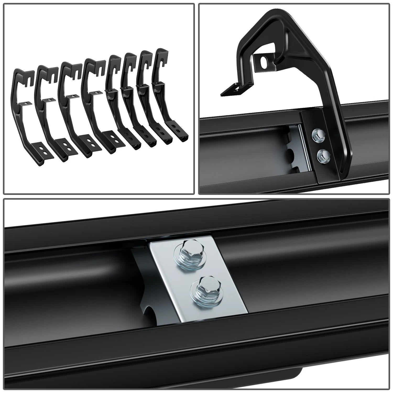 5" Running Boards Side Step Nerf Bar for Sierra Silverado 1500 (2007–2019)