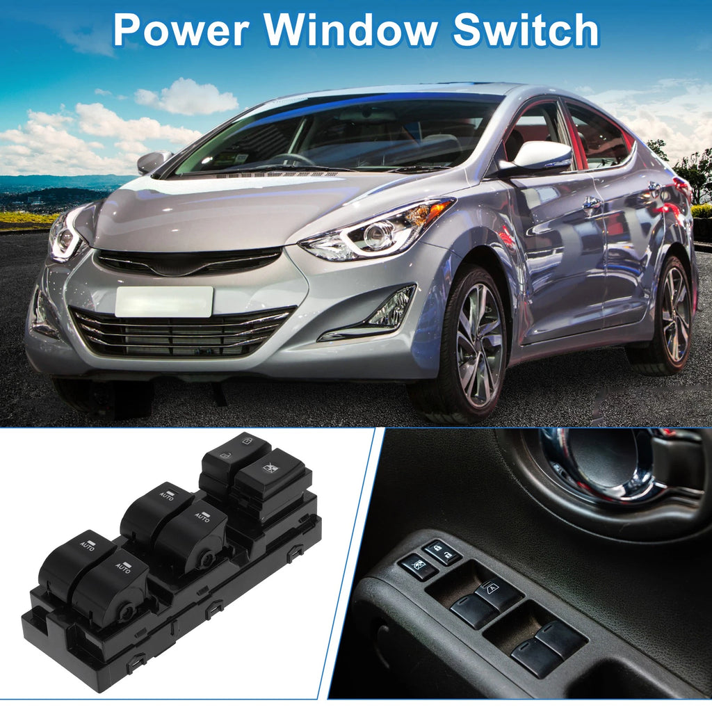 Set of 2 Power Window Switches for Hyundai Elantra (2017) - 4 Auto