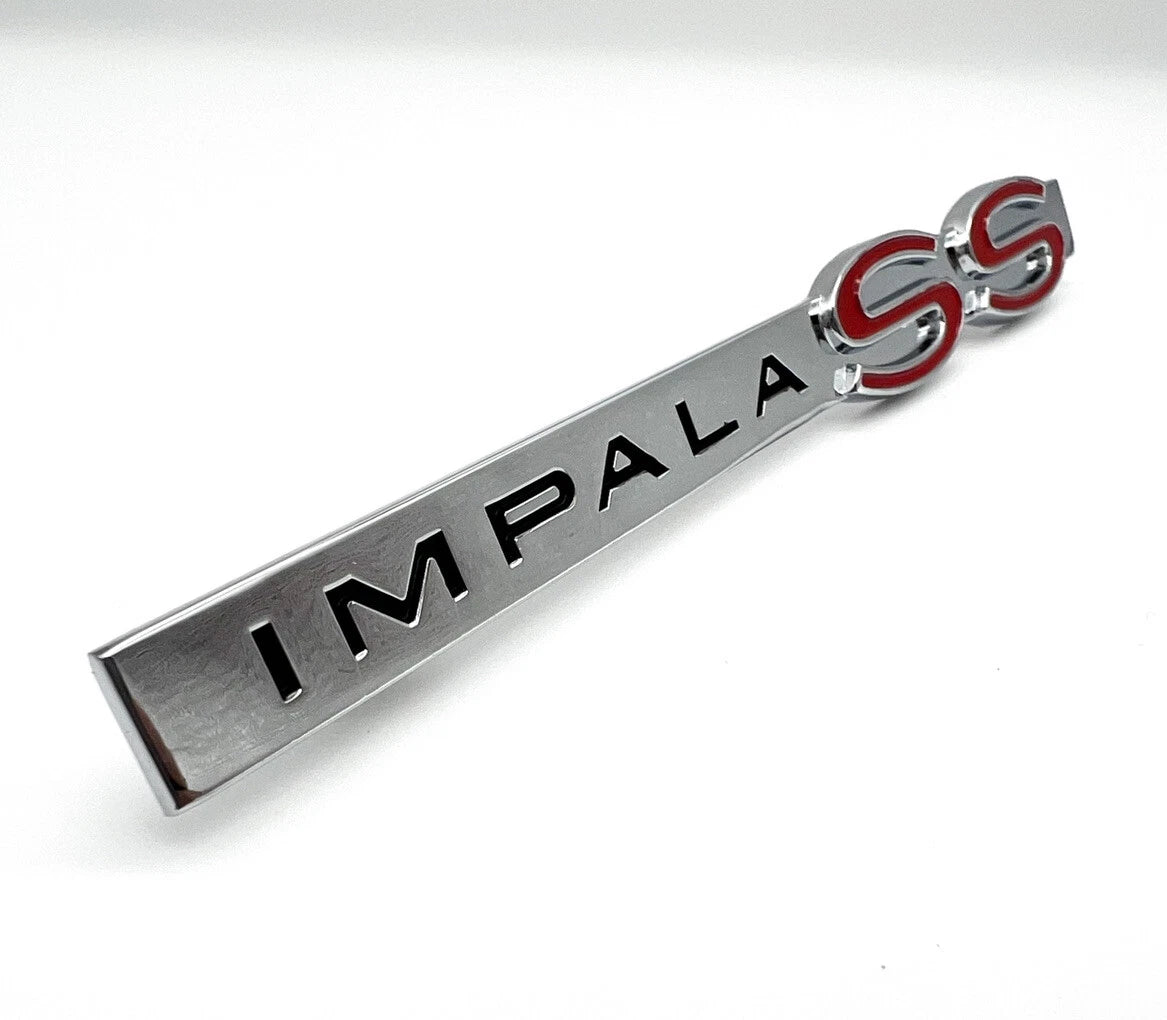 Reproduction Rear Trunk Emblem with Nuts for 1962 Chevy Impala SS (1962–1962)