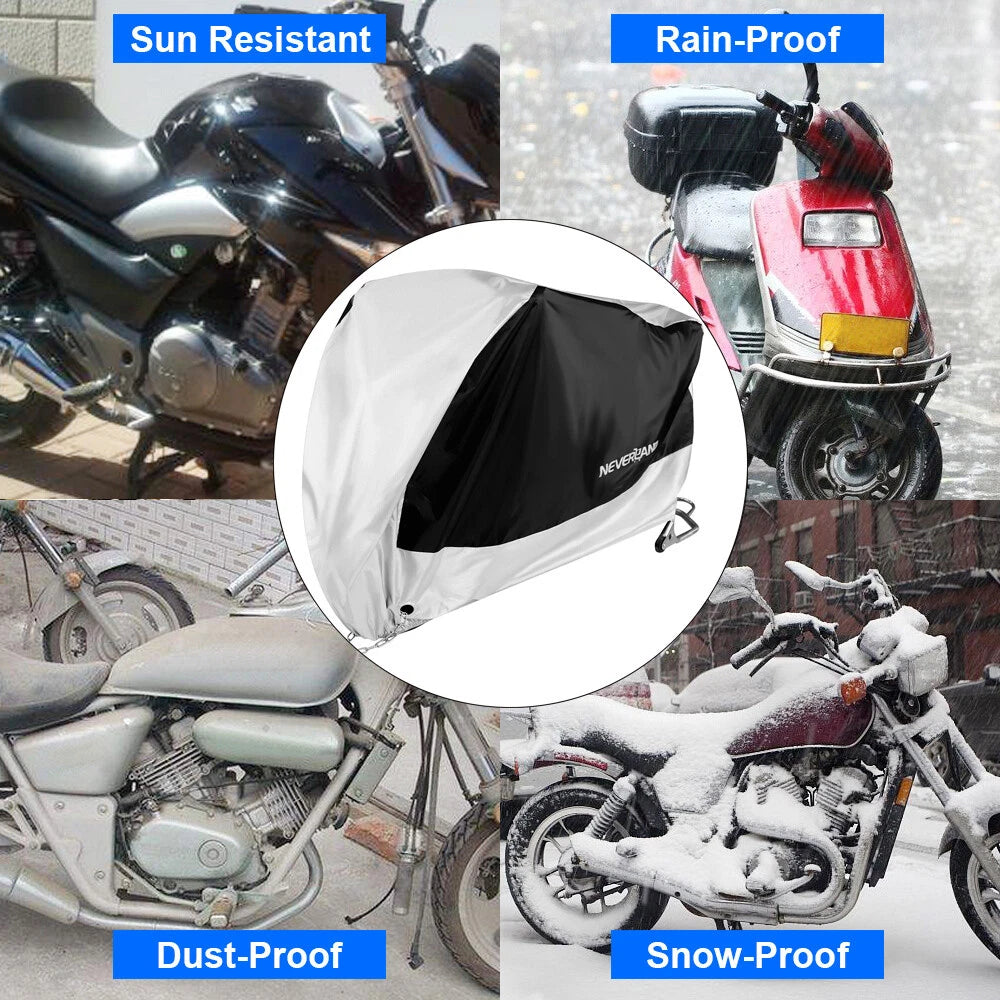 Motorcycle Cover for TaoTao Quantum 150 (Waterproof, Outdoor Protector)