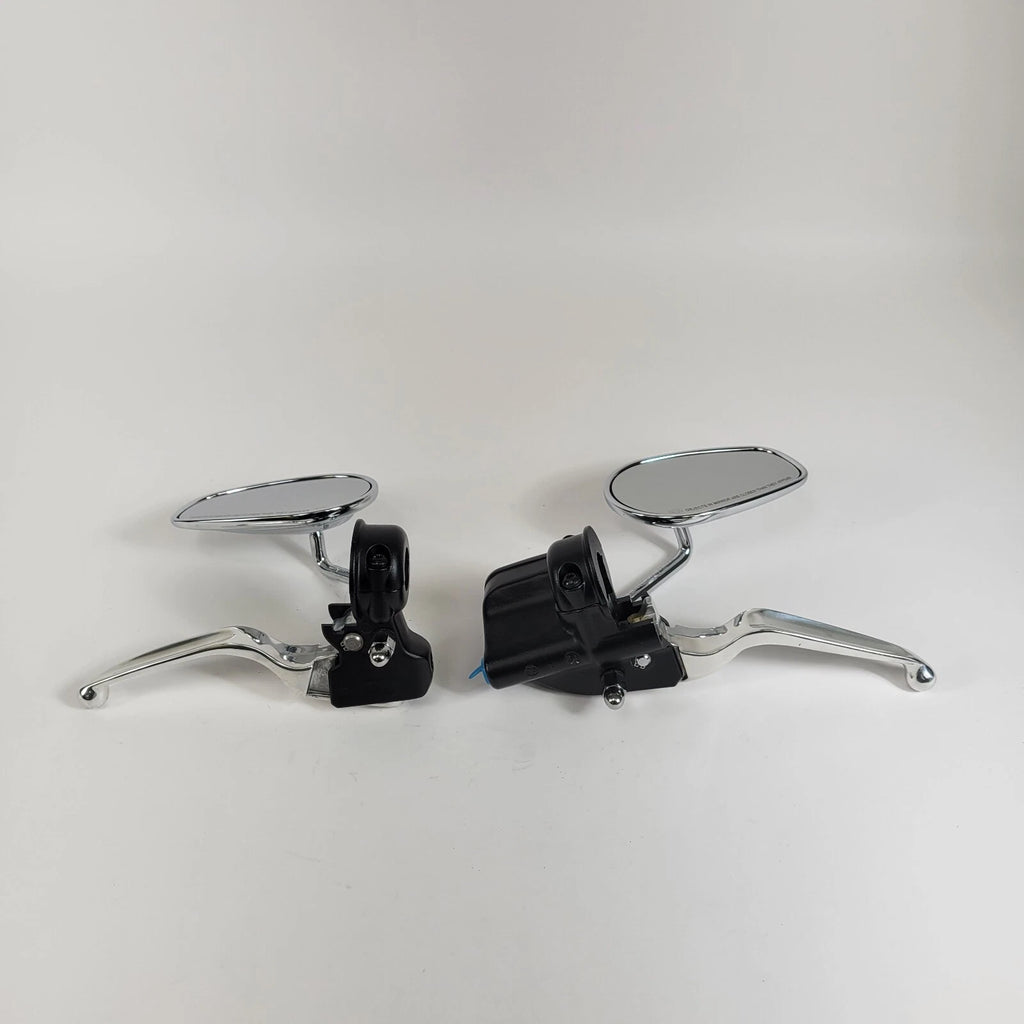 Brake Master Cylinder Clutch Perch & Mirrors for Harley Softail (2015–2023)
