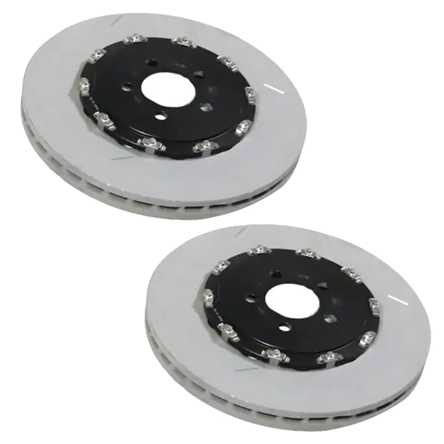 Set of 2 Front Vented Disc Brake Rotors for Dodge Challenger Charger (2015–2023)