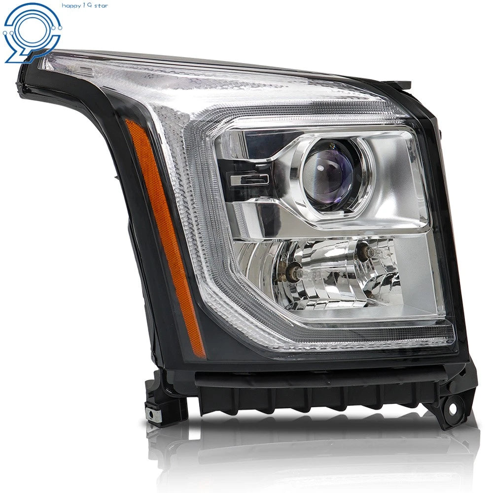 Halogen Headlight Assembly with LED DRL for GMC Yukon (2015-2017)