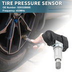 Tire Pressure Sensor 433MHz for Hyundai Santa Fe (2006-2012) 1 x Sensor