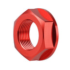 CNC M22xP1.5 Rear Axle Shaft Lock Nut for Honda CRF250R CRF250X CRF450R CRF450X (2004–2023)